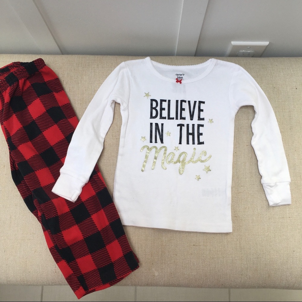 Baby girl Christmas pajamas
